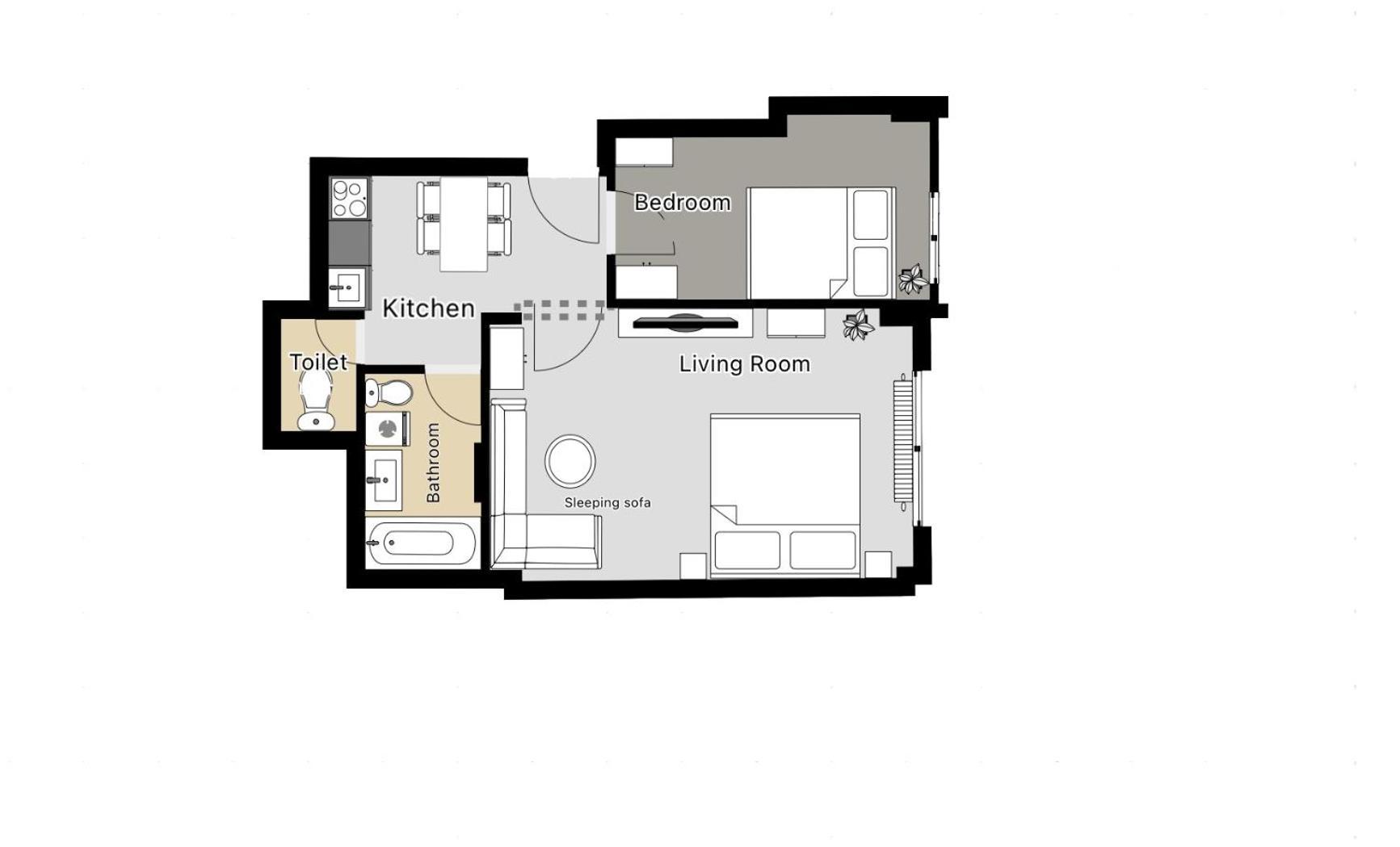 2Br 1,5Bath Chic City Suite Near Wenceslas Square Prague Exterior photo