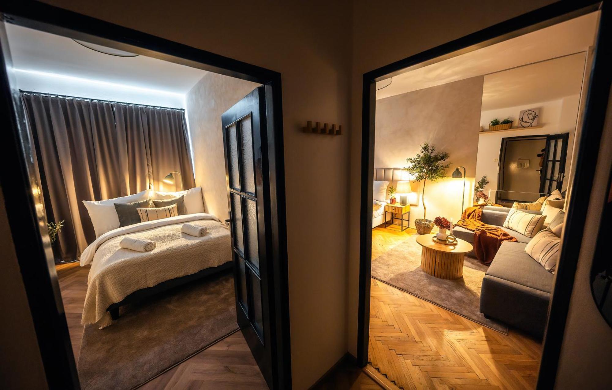 2Br 1,5Bath Chic City Suite Near Wenceslas Square Prague Exterior photo